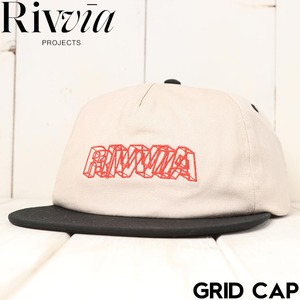 Rivvia PROJECTS リヴィアプロジェクツ GRID CAP ストラップバックキャップ  帽子 RHW-25421 日本代理店正規品