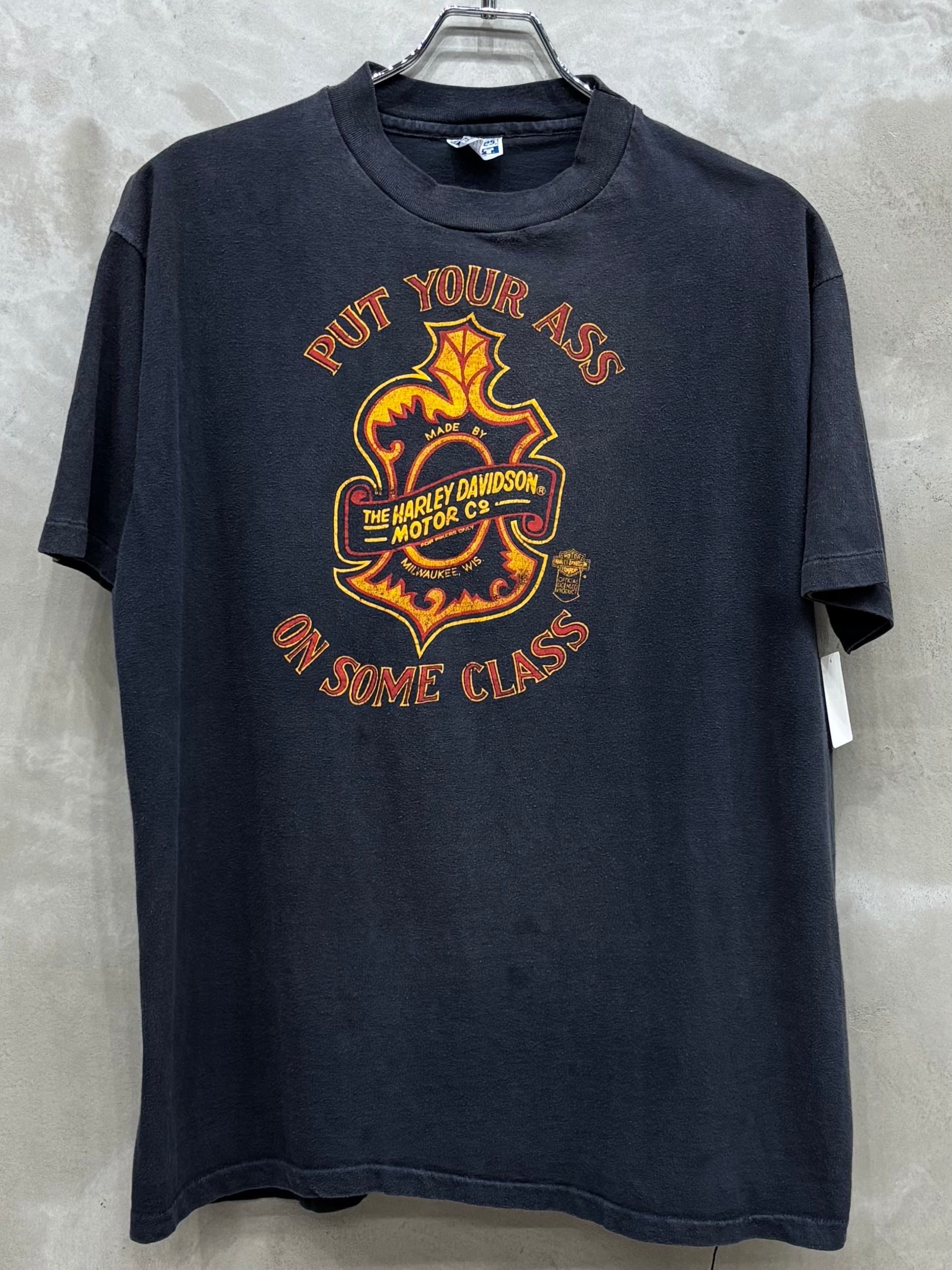 80's Harley-Davidson Jack Daniel's sampling Fruit of the Loom T