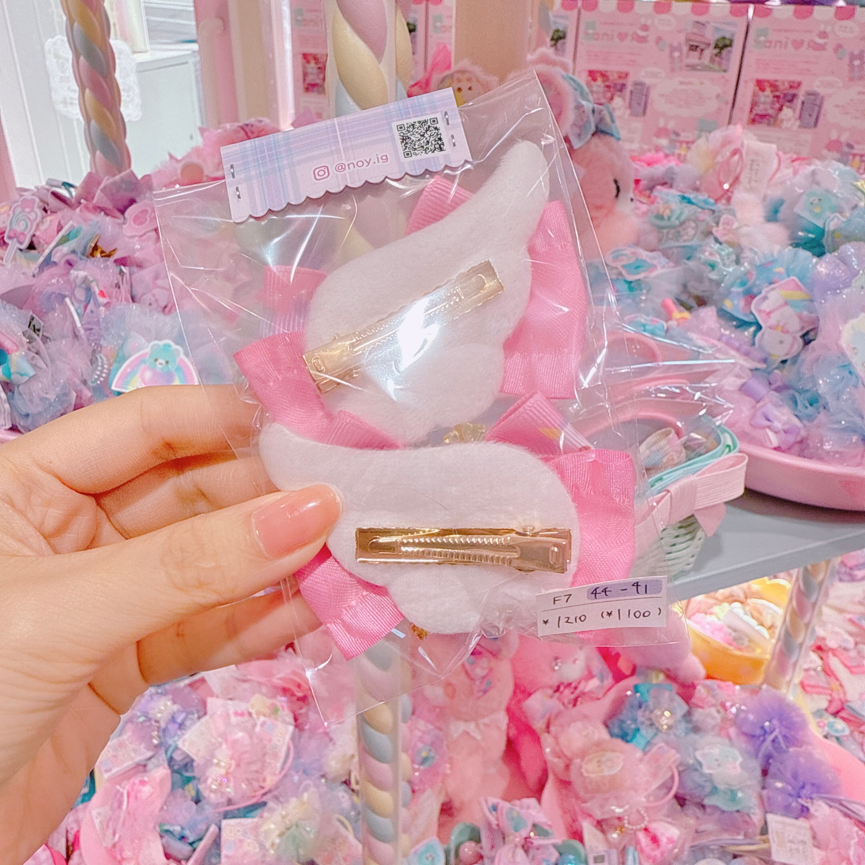 【F7】44-41ツインヘアクリップ