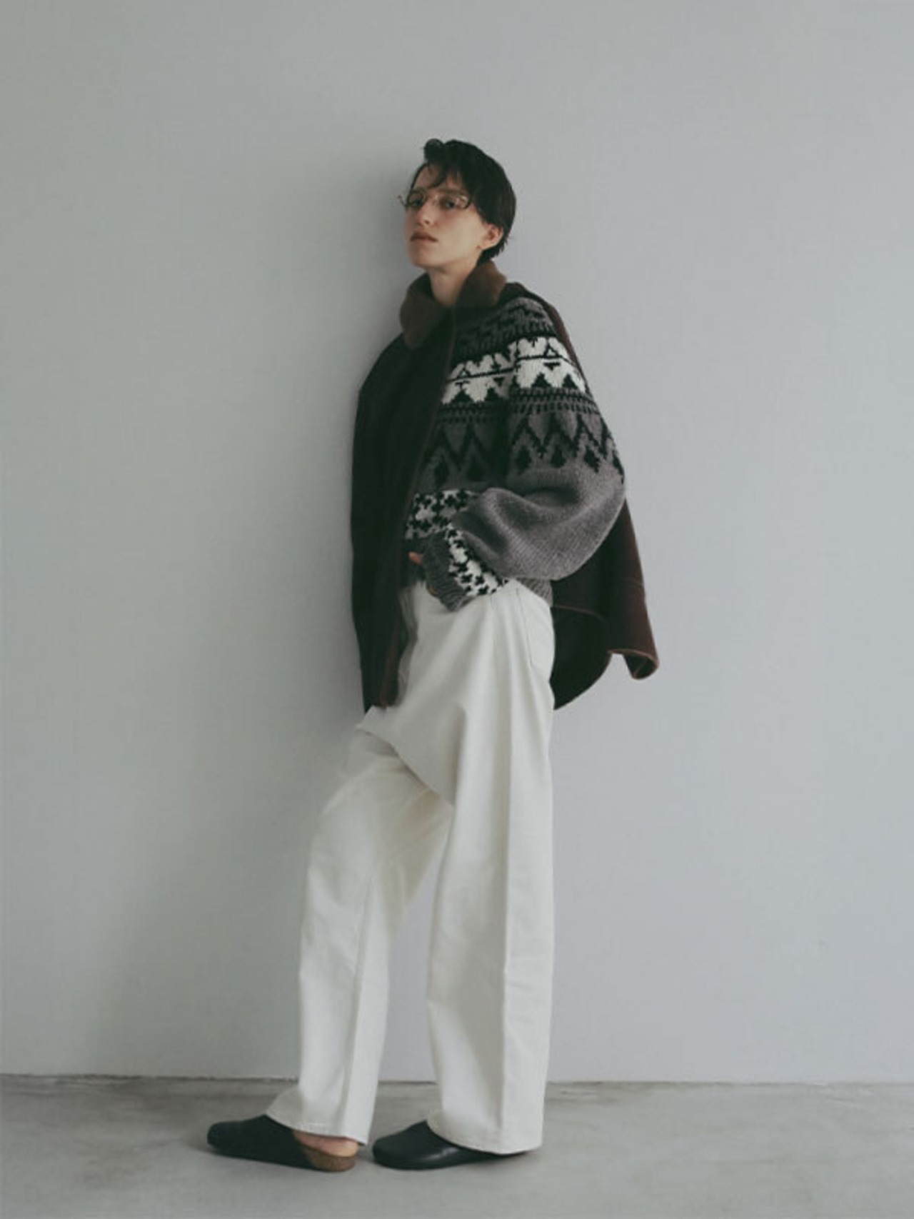 ETRE TOKYO ファインウェルコーデュロイワイドパンツ