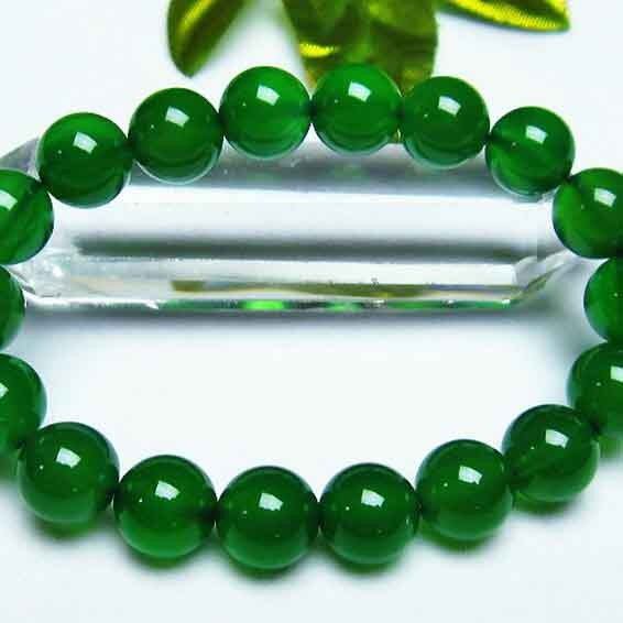 グリーンアゲート ブレスレット 10mm [M便 1/10] 711-60