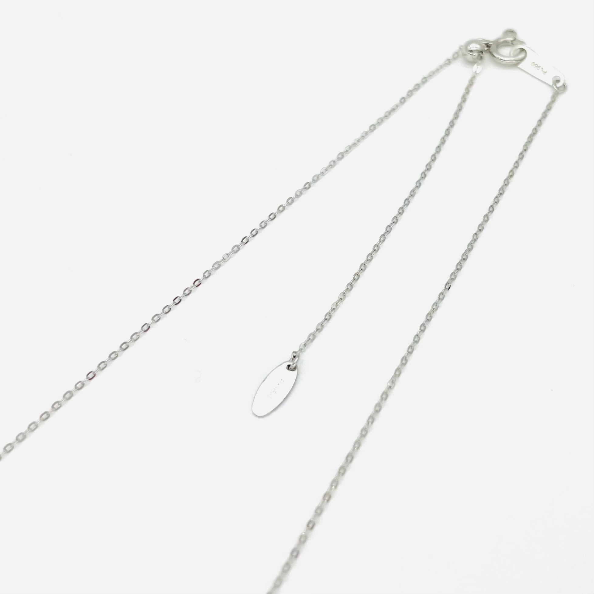 リップクロスアズキチェーンネックレス ‼️⭐️ Pt950⭐️約45cm