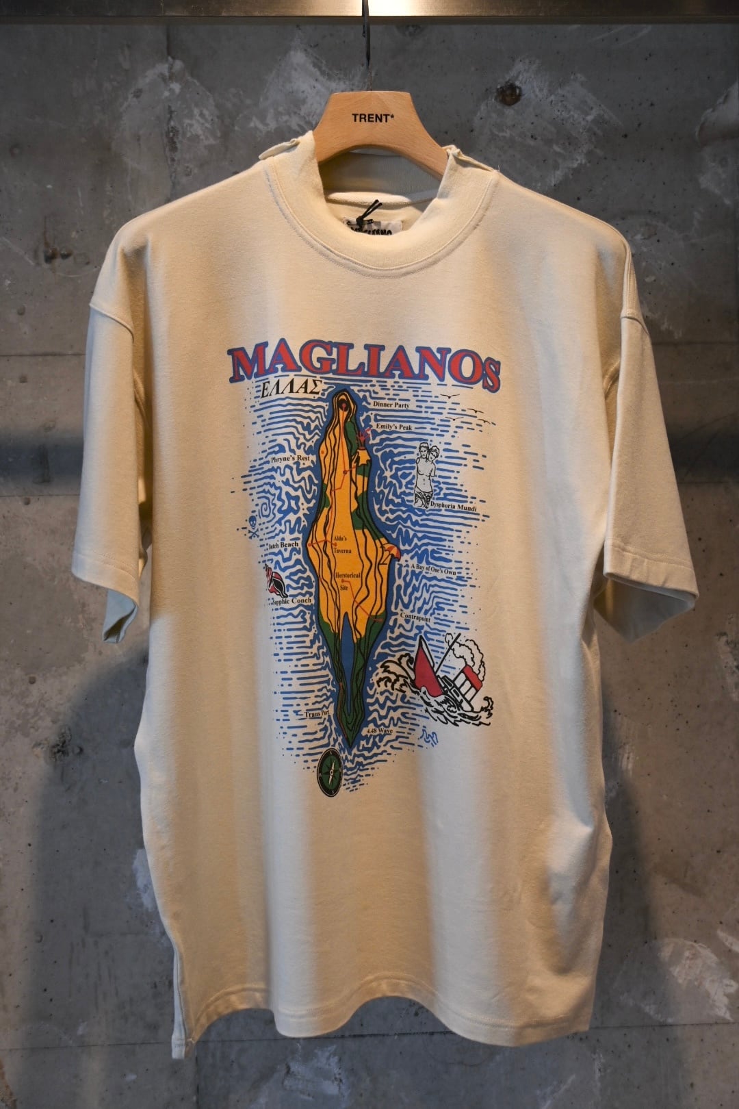 24SS MAGLIANO(マリアーノ) / maglyanos island tee / R58012521 