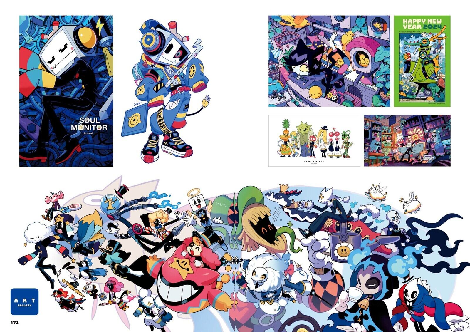 送料無料】 新品 NELNAL作品集 MUTANT FRIENDS 玄光社 デザイン アート