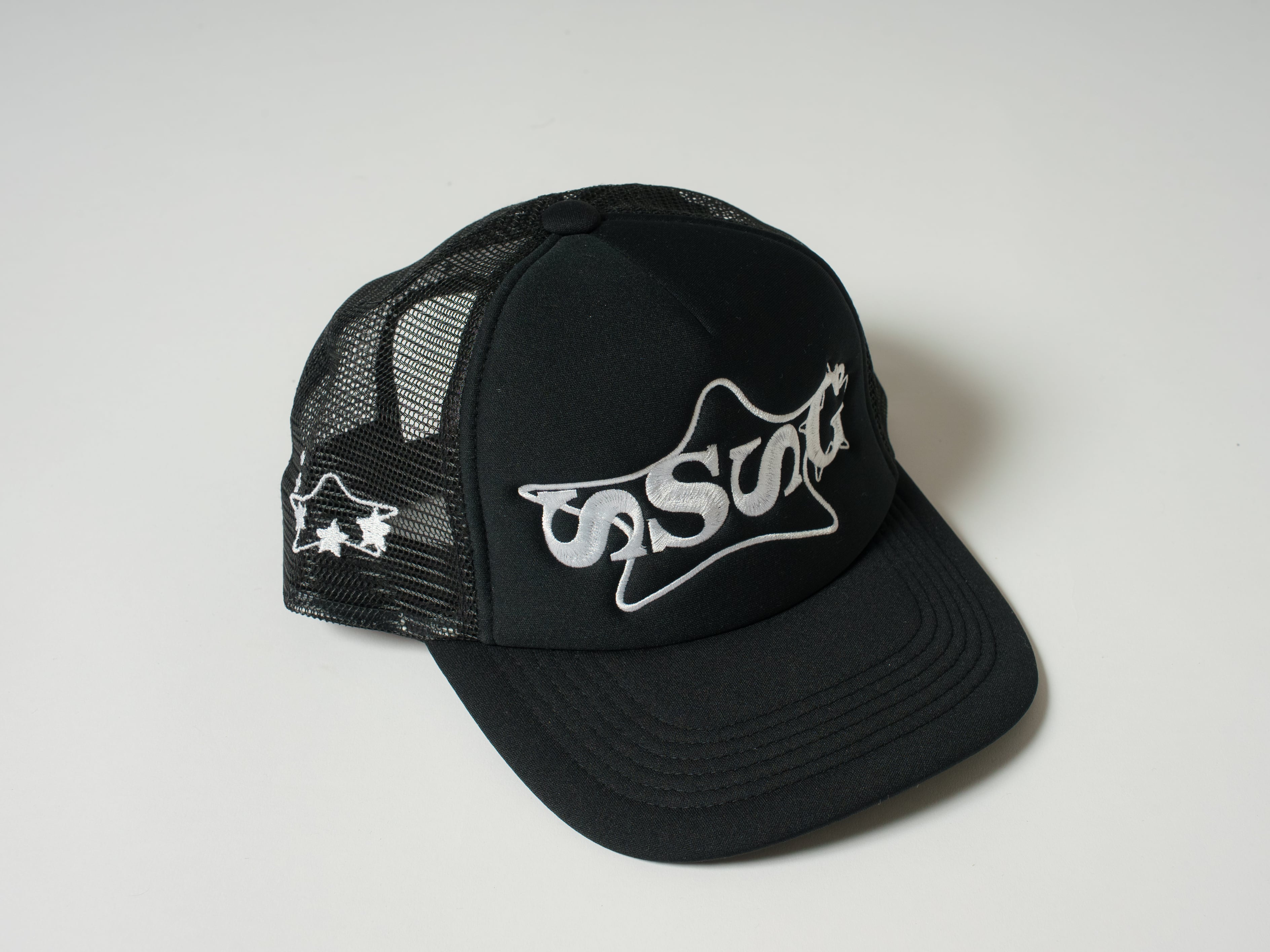 UNSUNG STAR メッシュキャップ ブラック sssg☆ mesh cap [black×white] | unsungstar