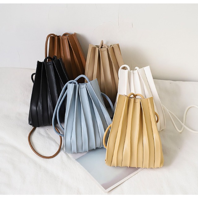 プリーツミニショルダーバッグ  200282