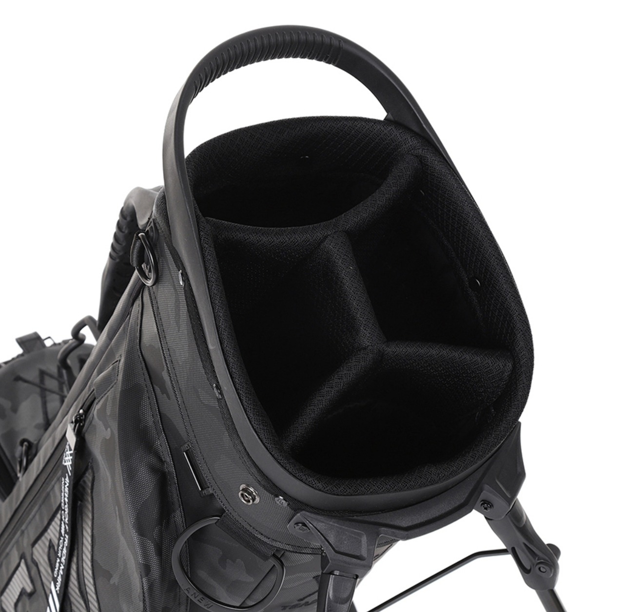 Dark Camo Stand Bag [サイズ: F (AGCUUSB86BKF)] [カラー: BLACK]