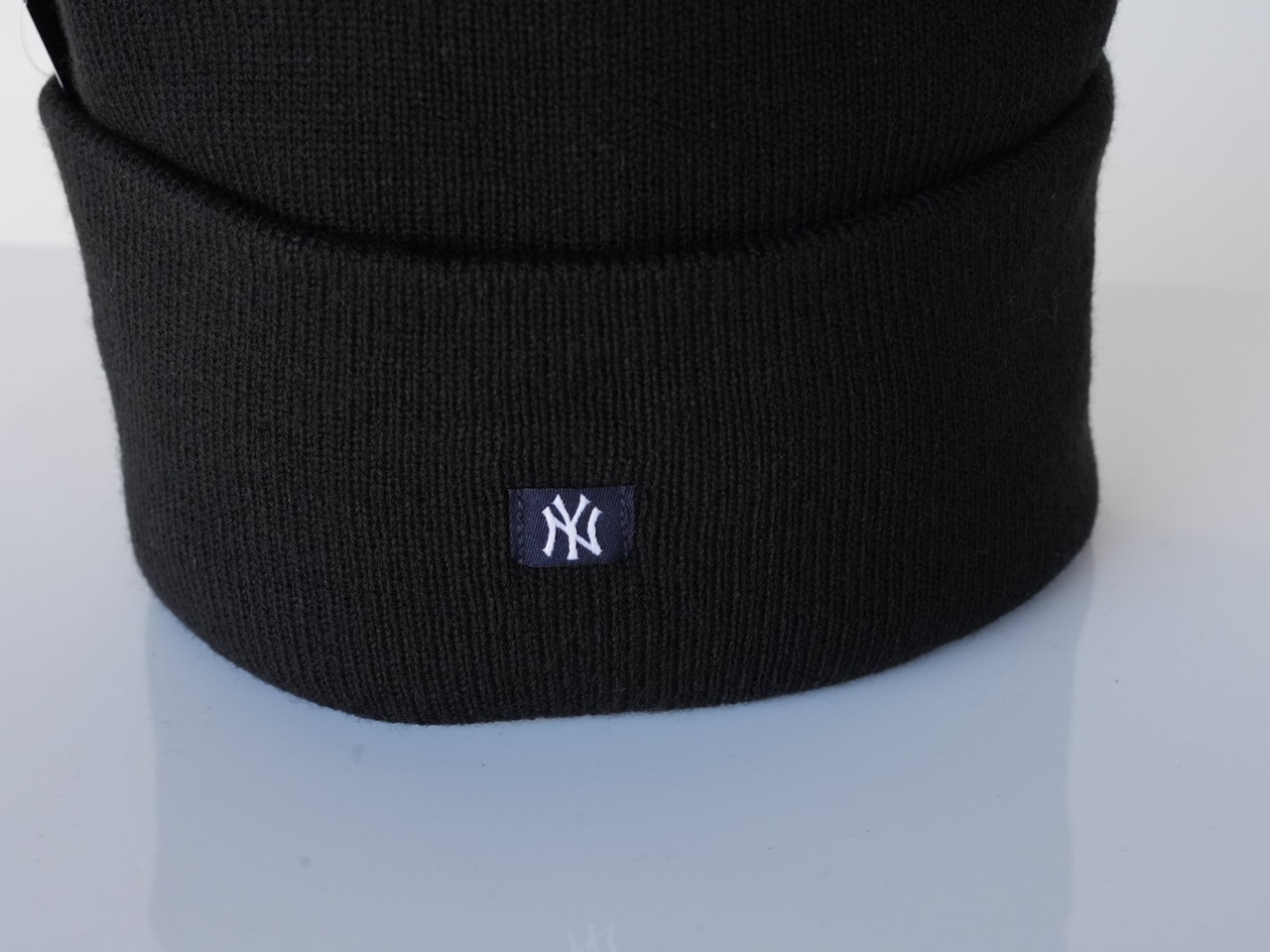 Yankees'47 ニューヨーク ヤンキース CUFF KNIT Thorn ブラック butterfly