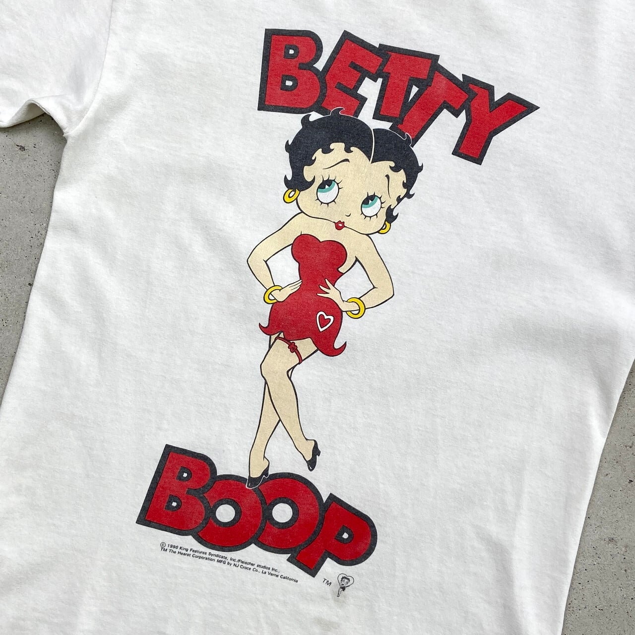 90年代 BETTY BOOP ベティーちゃん キャラクター プリントTシャツ