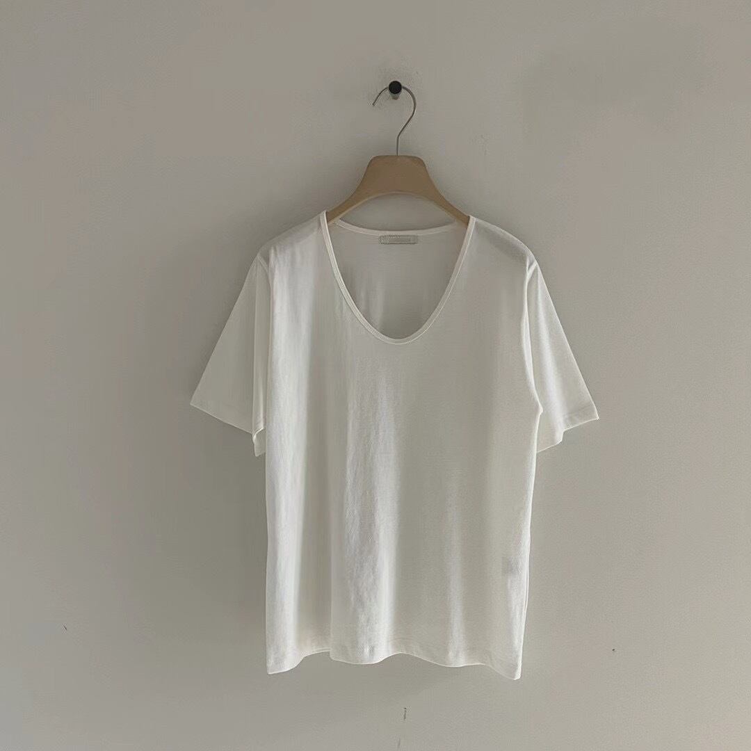 Basic U tee /white (4月上旬頃発送予定)