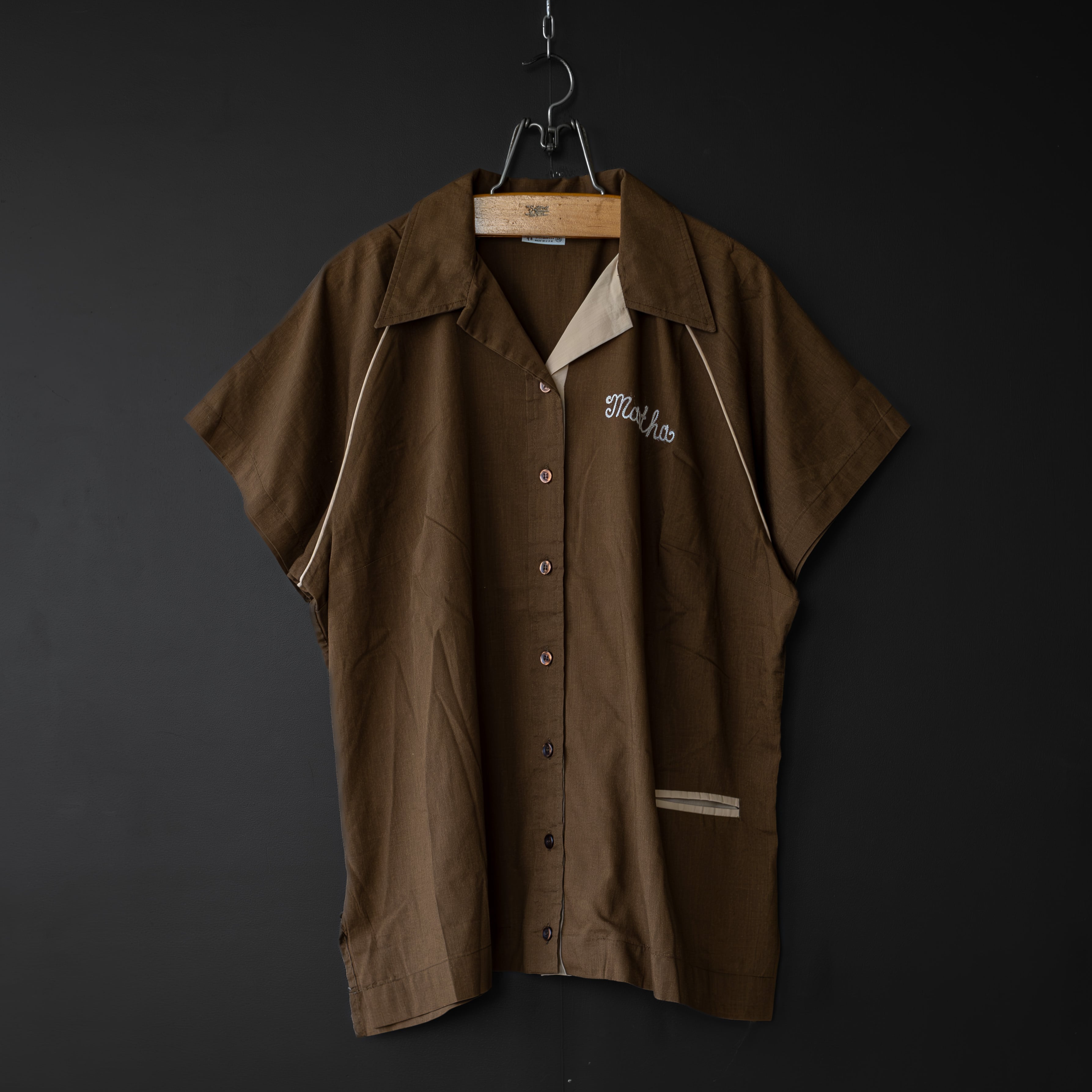 used- 【King Louie】 70s s/s bowling shirt [MADE IN USA] | dros dro