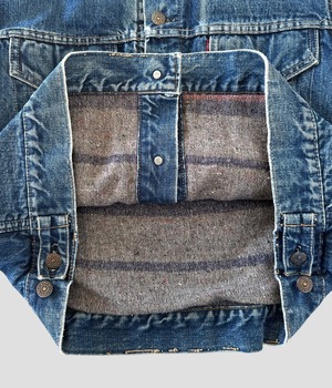 -Levi's- Vintage 60s 70505 Big E Denim Jacket