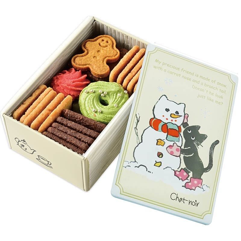 冬季限定クッキー缶