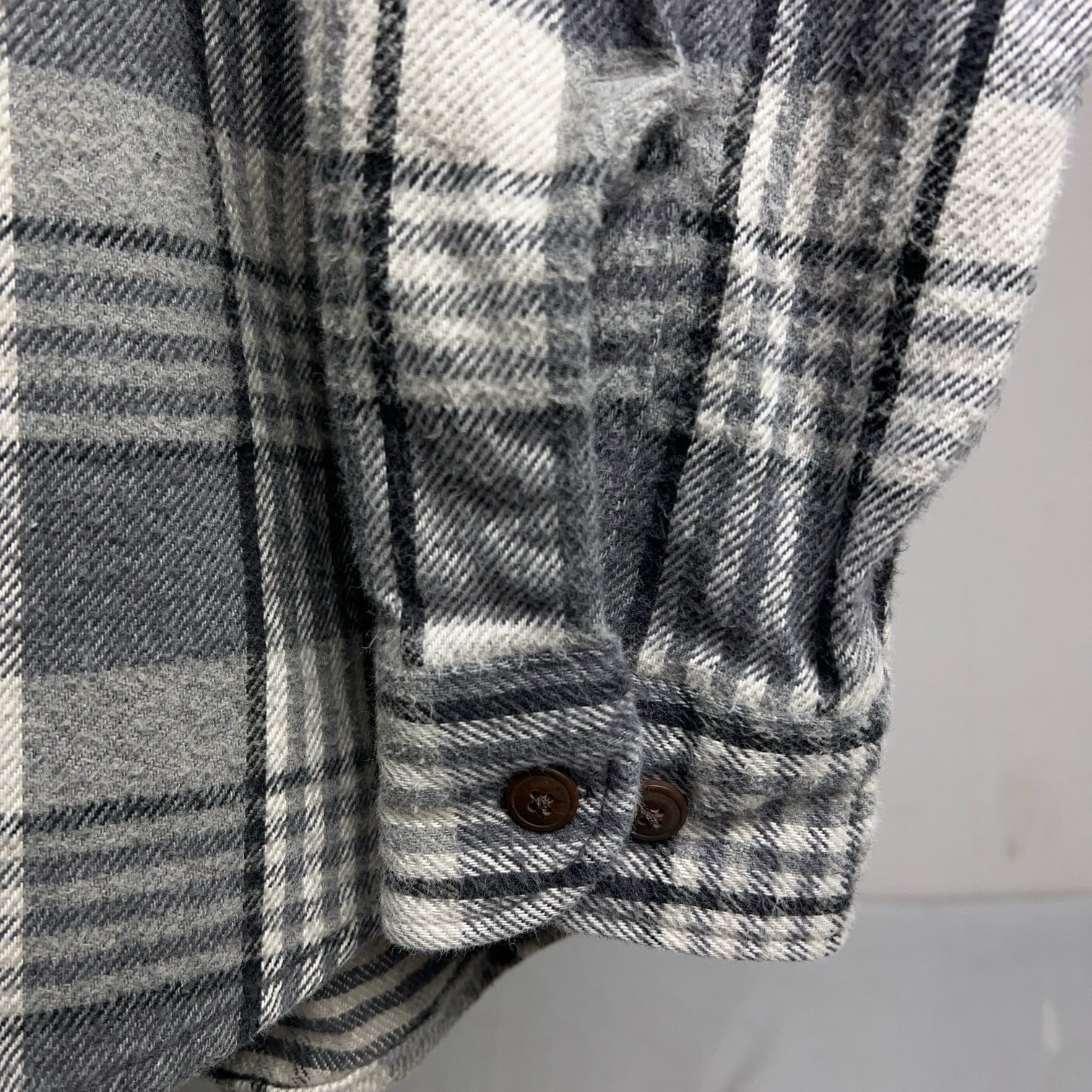 90's~00's STJOHN'SBAY Plaid Heavy Flannel Shirt 90年代 00年代