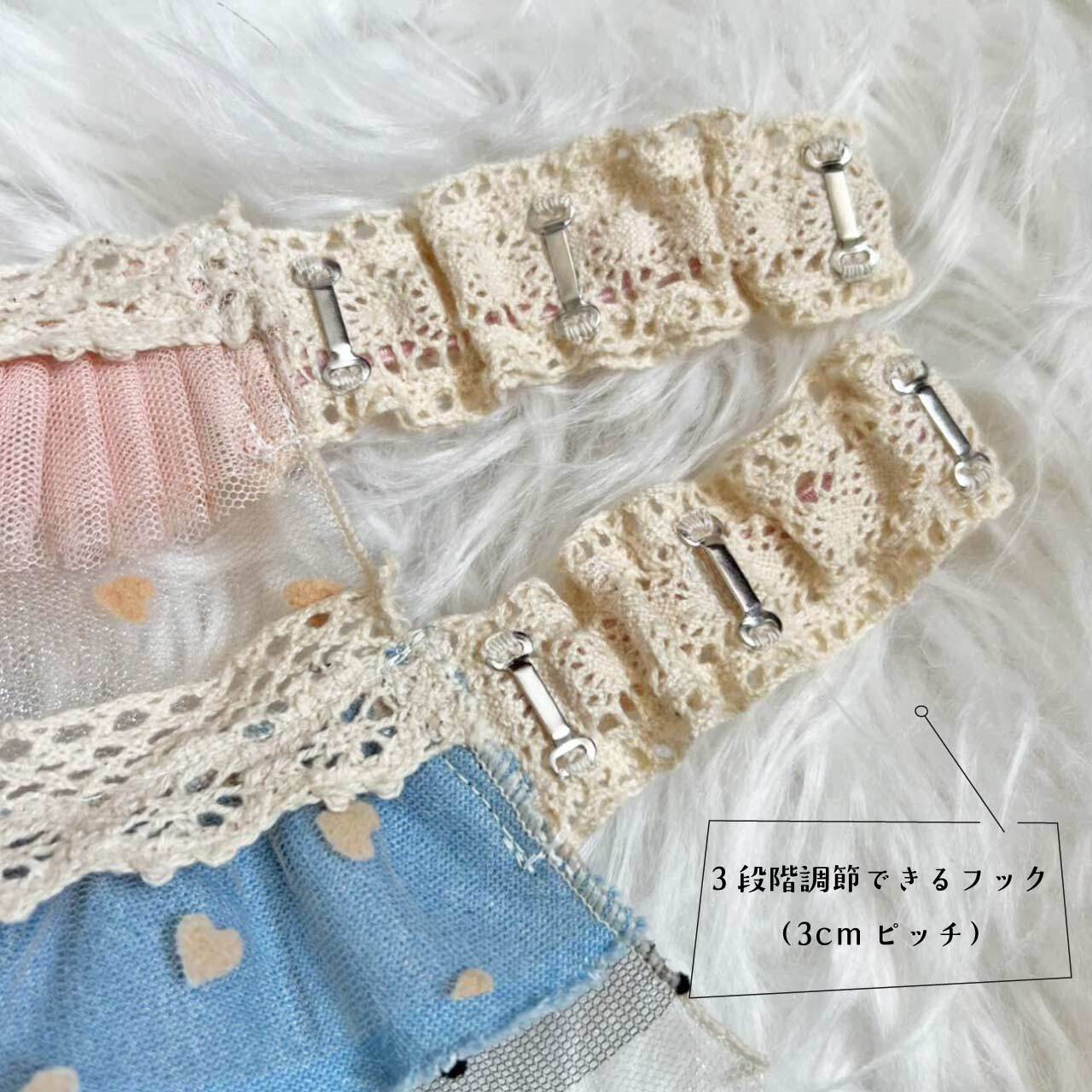 おめかしスタイ_ボリュームチュールレース【Way_Collection】（ ペット