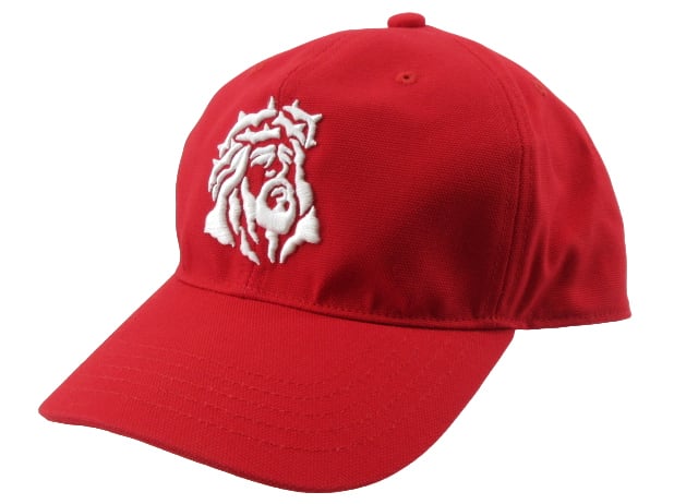 COOTIE Cotton OX 6 Panel Cap Red-JESUS