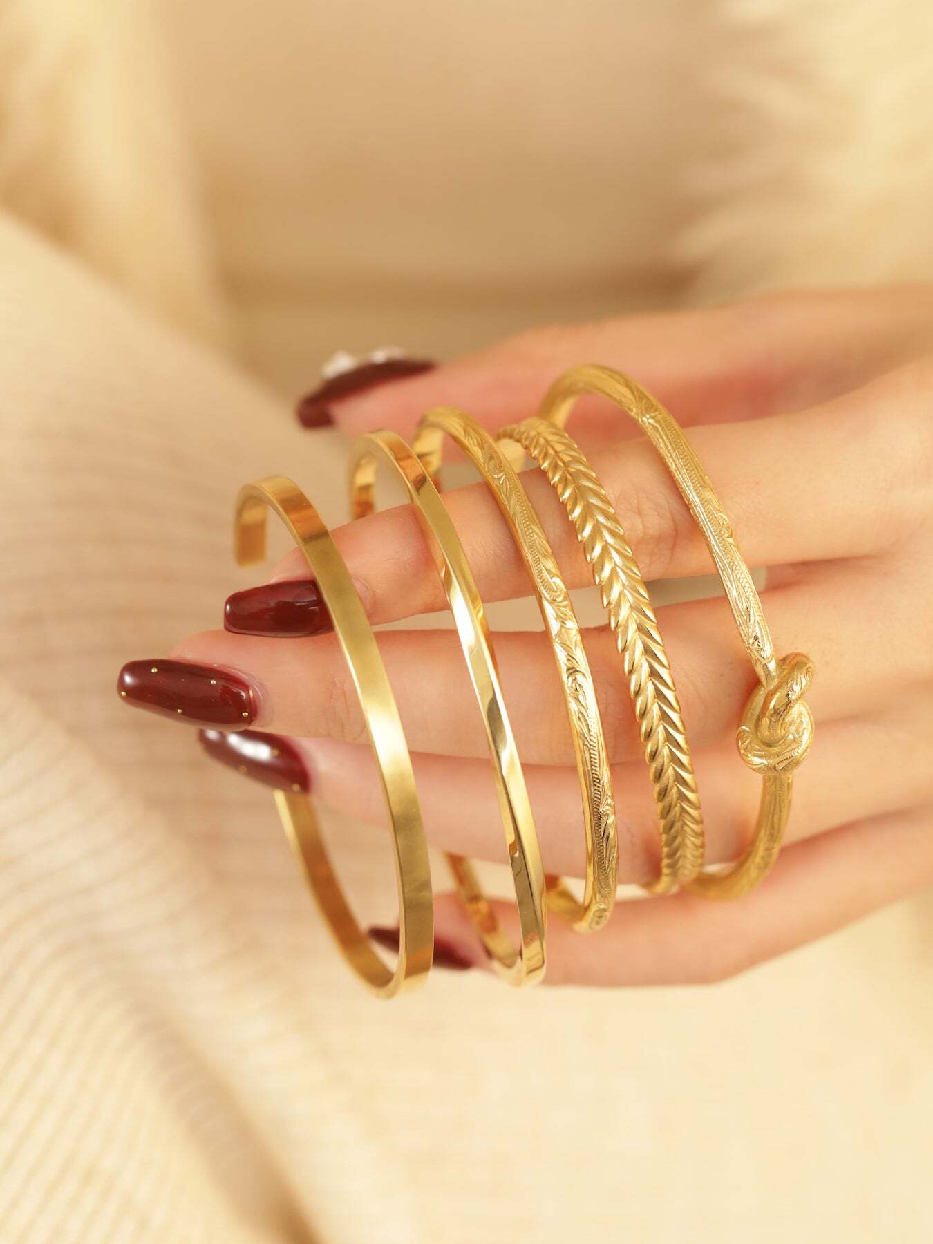 316L hawaiian simple bangle #b07 | rani