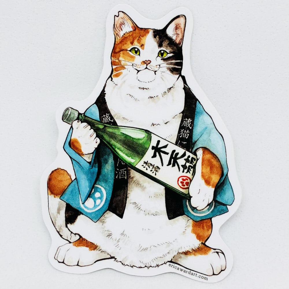 「KuraCats The Toji」/ ステッカー / エリカ・ワード /