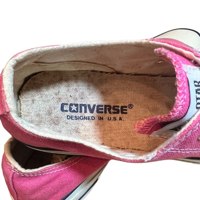 90's~ CONVERSE ALL STAR Low DESIGNED IN USA