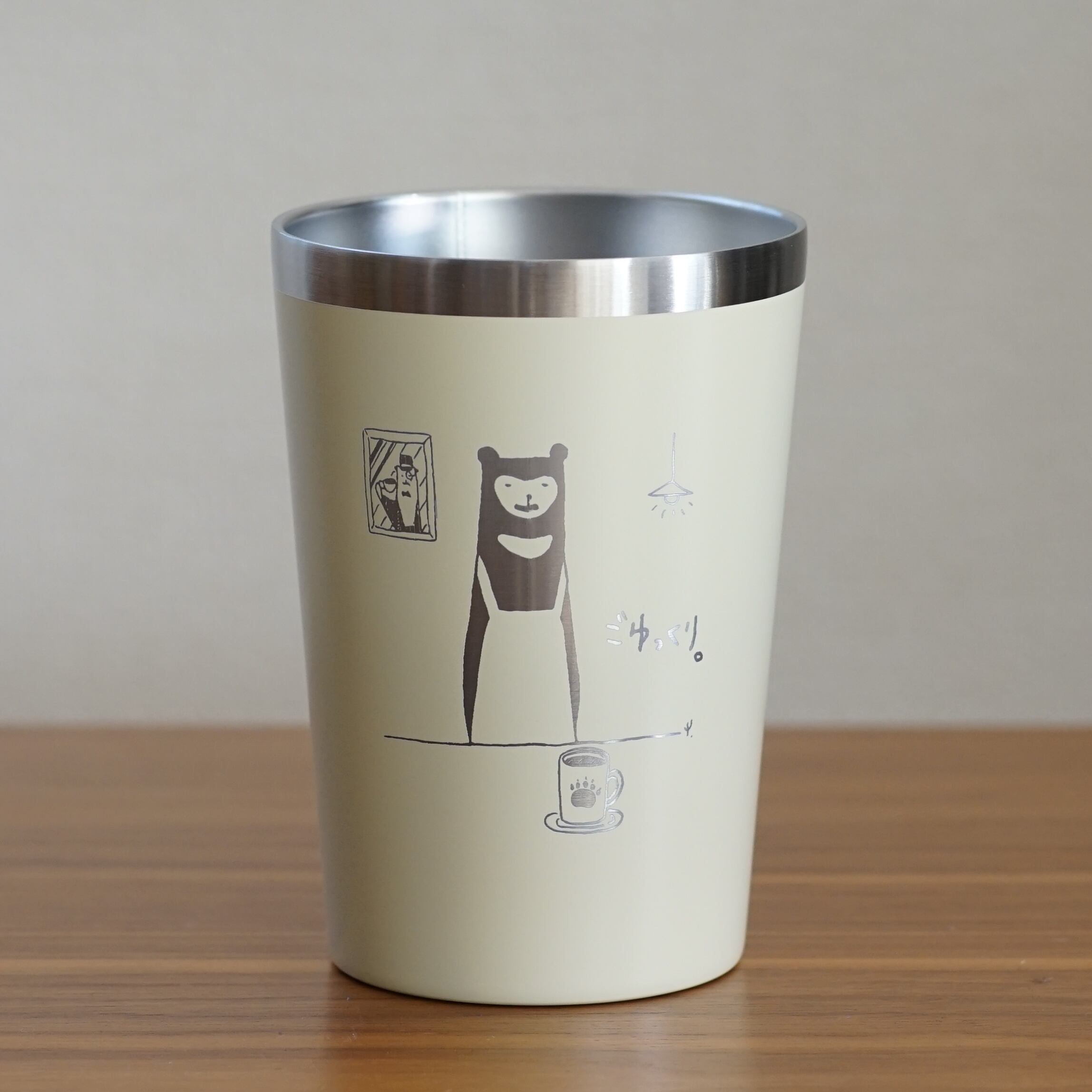 喫茶クマァー」マレェーさんのテイクアウトタンブラー | Jun Inoue