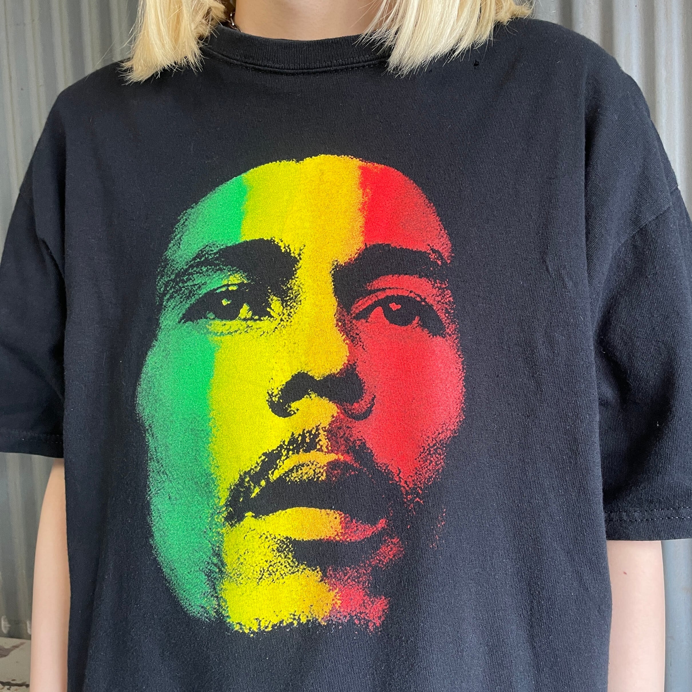 00年代 ZION BOB MARLEY ボブマーリー レゲエ アーティストTシャツ 