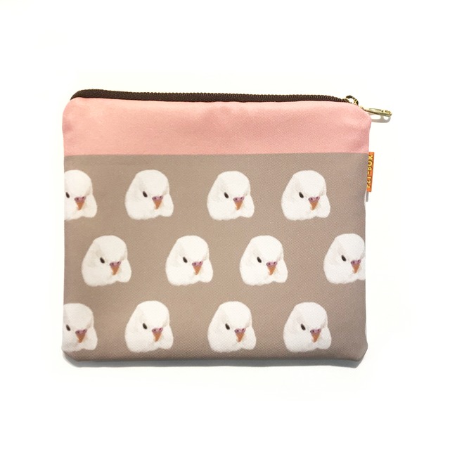 セキセイインコ アルビノ ポーチ M