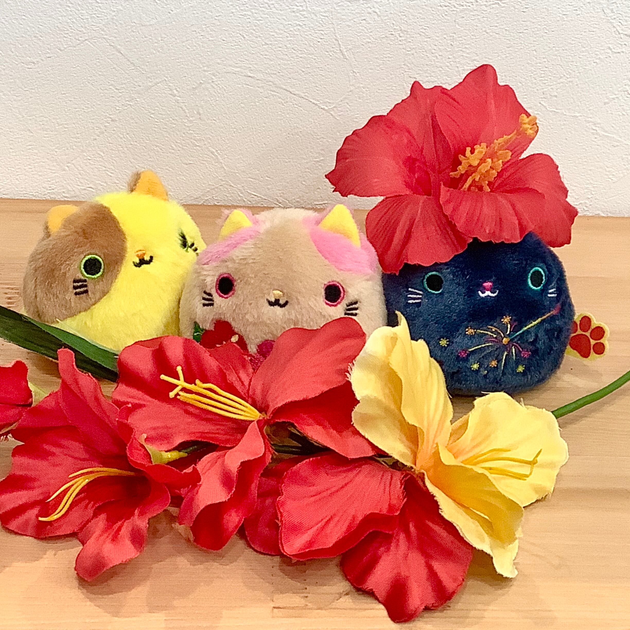 ねこだんご はち 手玉 プチギフト ぬいぐるみ 猫 ねこ グッズ お手玉 猫グッズ 子供 誕生日プレゼント ネコ マスコット 雑貨 おもちゃ