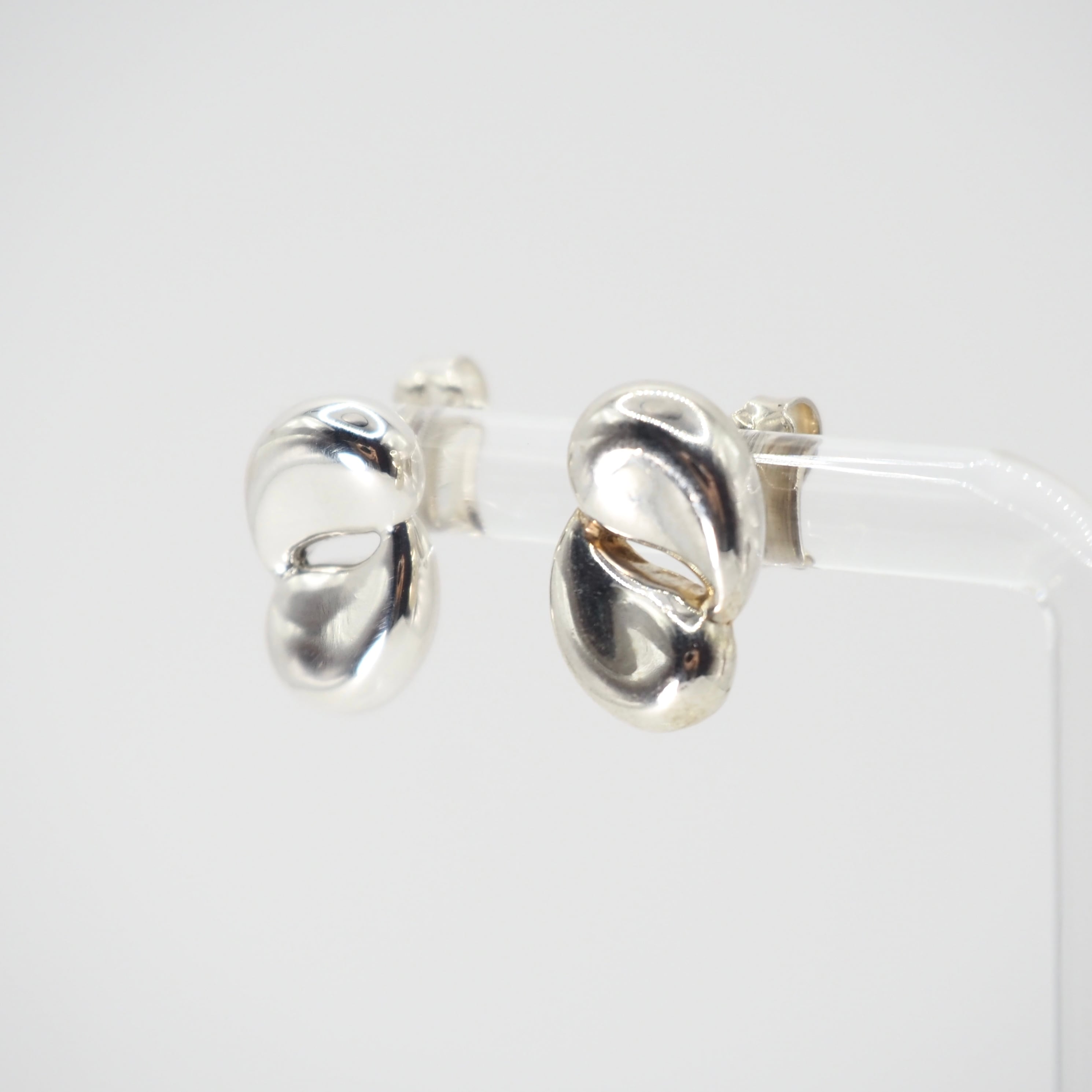Tiffany&Co. エルサペレッティ ビーン デザイン ピアス シルバー925