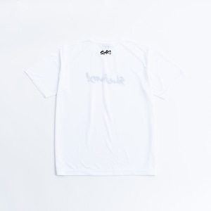 SHOEHURRY! LOGO DRY T-SHIRT (WHITE/BLACK) | ドライTシャツ(ホワイト/ブラック)