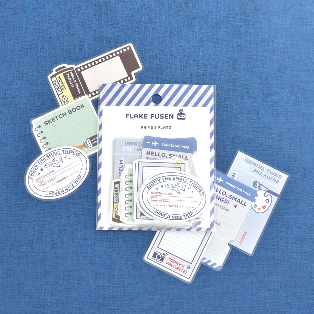 2月中旬再販予定＞eric フレーク付箋 | パピアプラッツBASE店