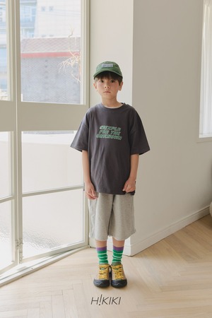 [H!KIKI] EX Short sleeve T-shirt (13/15/17/19) / [하이키키] 익스반팔티 (13/15/17/19)