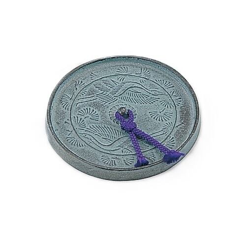 文鎮 古鏡松鶴文