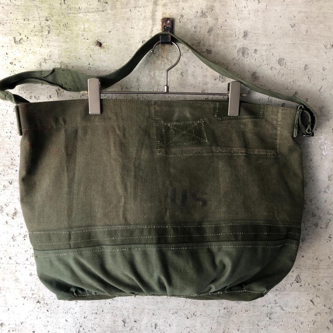 ビンテージ アメリカ軍 バッグ リメイク ショルダートートバッグ 50s