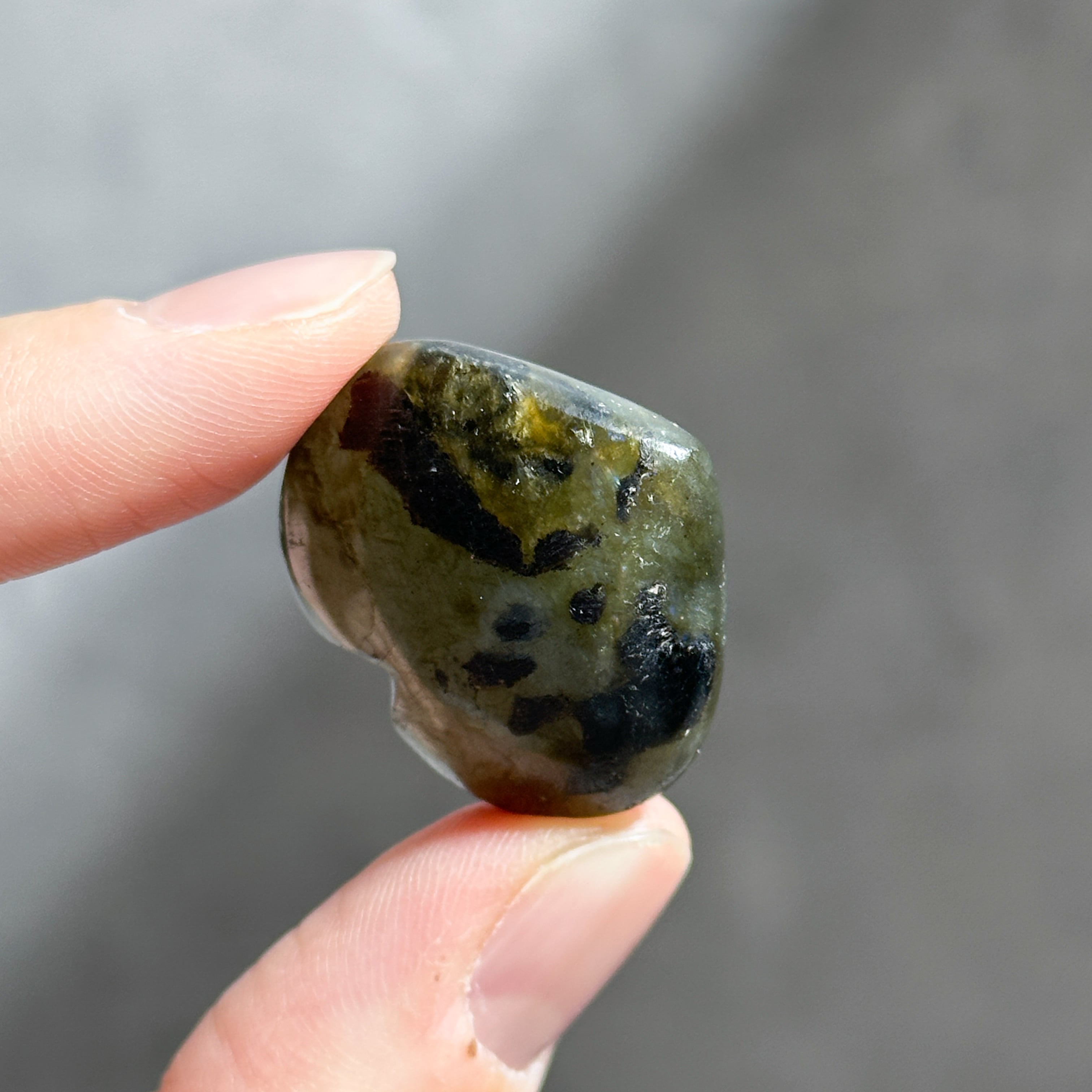 ラブラドライト ハート 93◇ Labradorite ◇天然石・鉱物