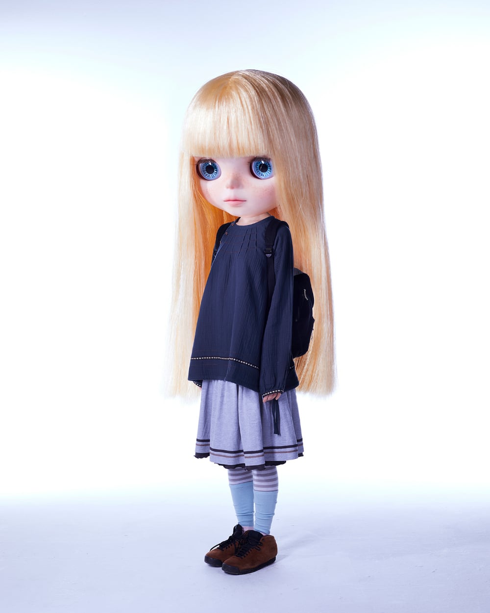COYSEIO] COYSEIO X BLYTHE PIGMENT-DYED BACKPACK BLACK 正規品 韓国