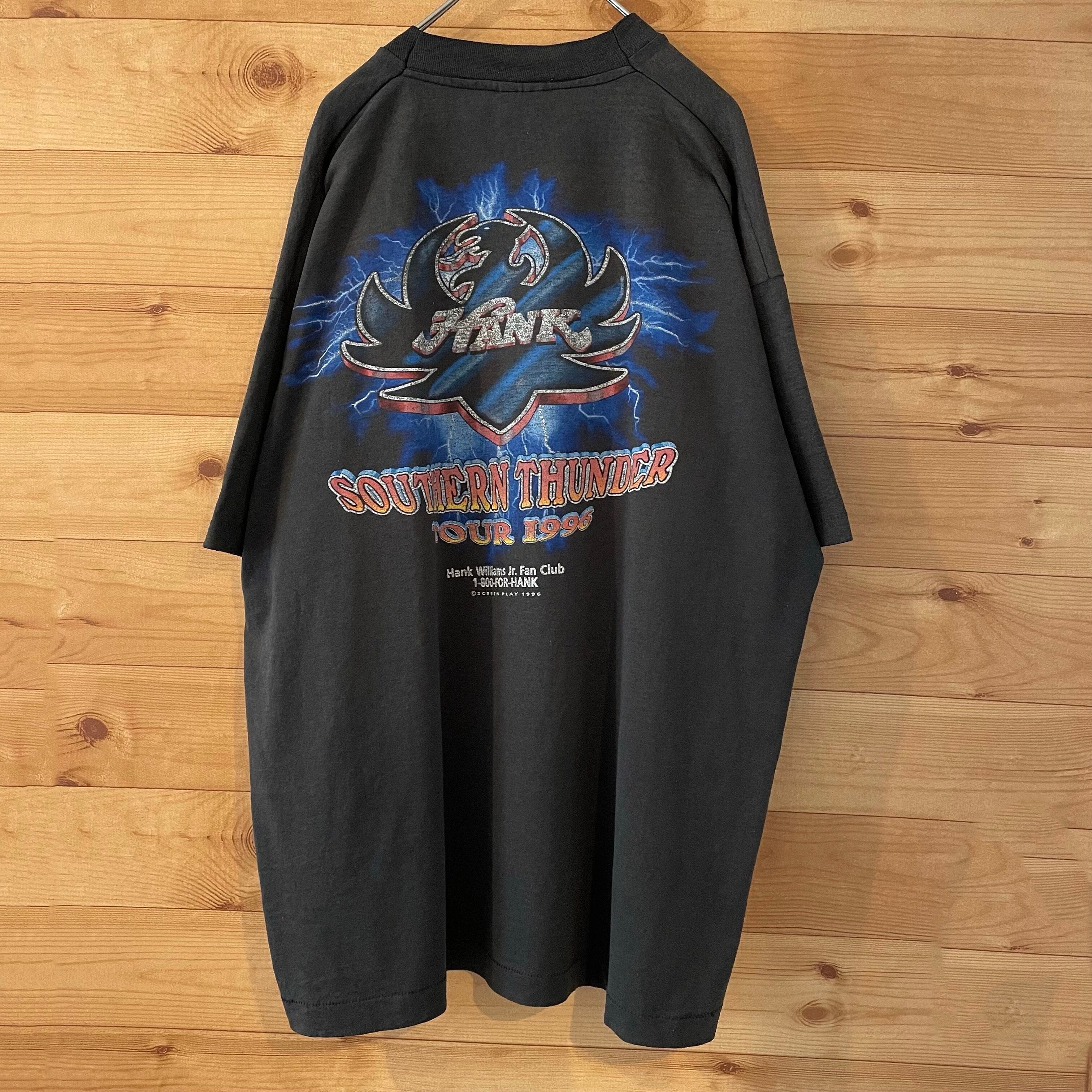90s USA製　Indians 旧ロゴ　サンダー　プリント　Tシャツ