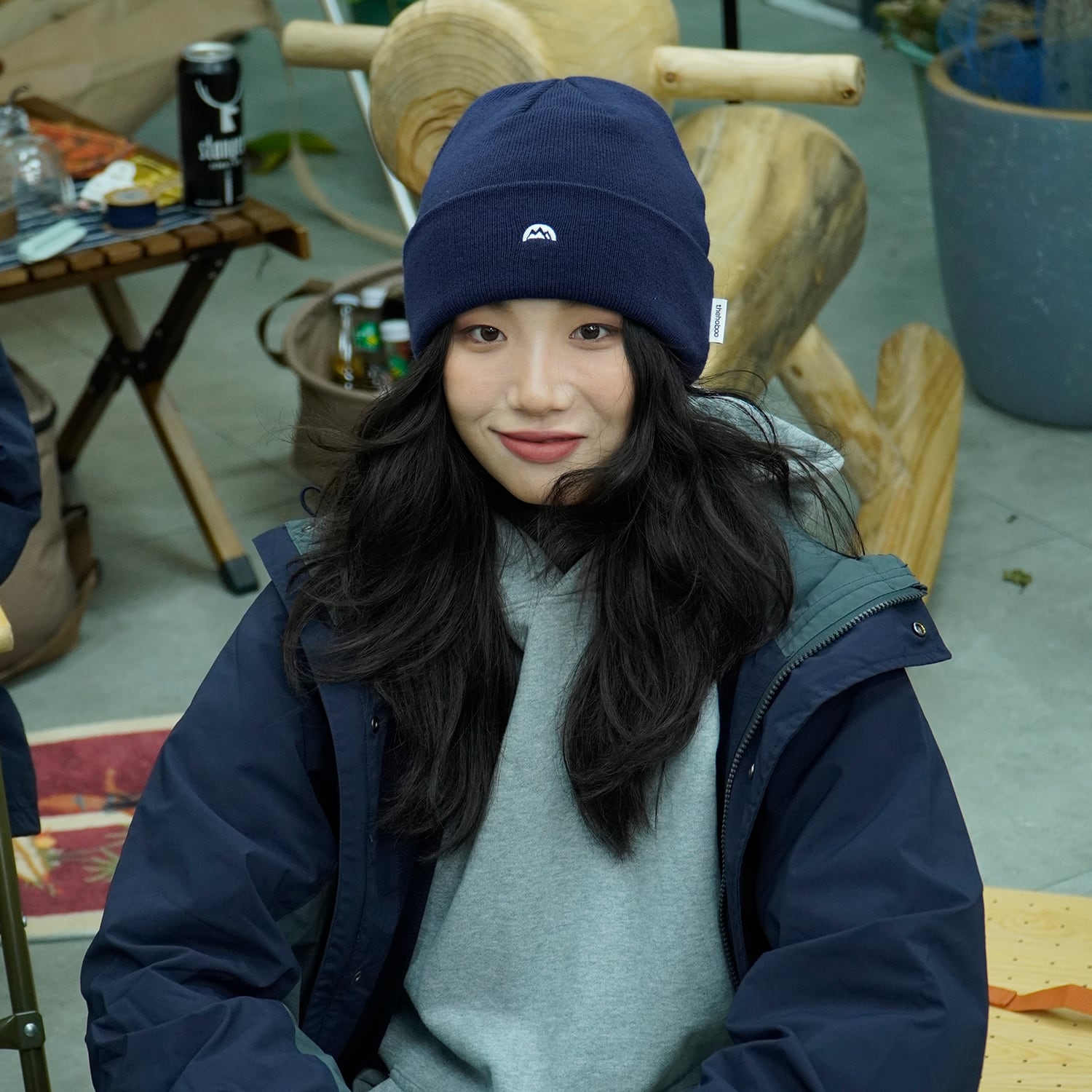 Tumulus： [THE HOBOO] ese オリジナル ハーフエッジ ラウンド ウール