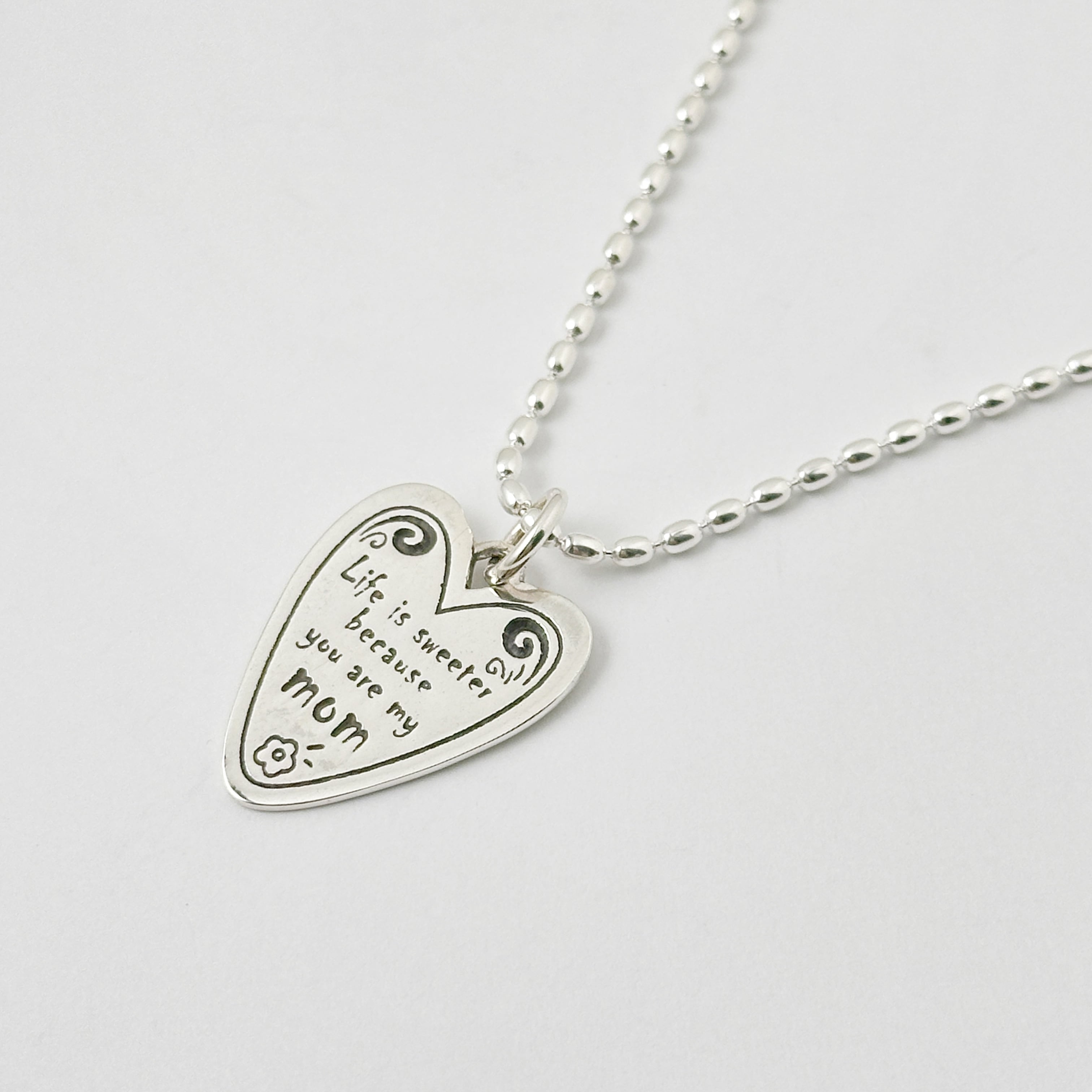 Message Collection】my mom ハート型 ネックレス | 【公式通販】鎌倉