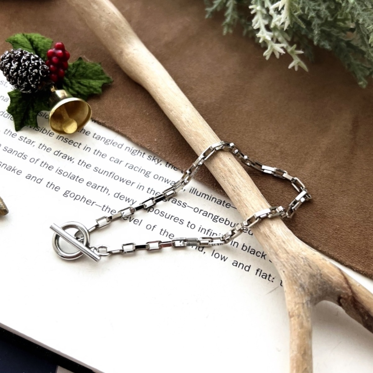 Lille Chain Bracelet【SILVER】 | Akto