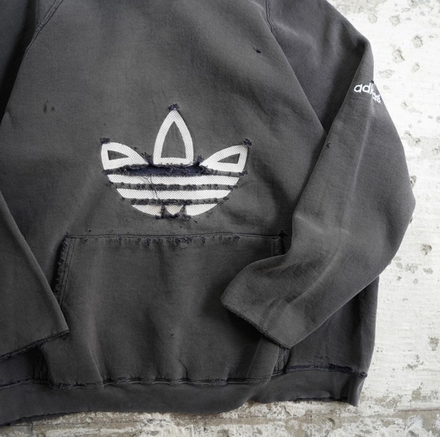 80s MADE IN USA adidas damage sweat Restairs