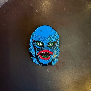 TOPANGA Jewelry Pin Brooch "Horror B"　ピンブローチ　ホラー　ジャケット　キャップ　プレゼント　プチギフト　