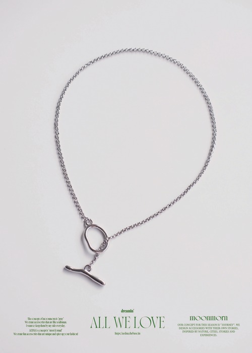 BE necklace [ ステンレス / 39cm ]