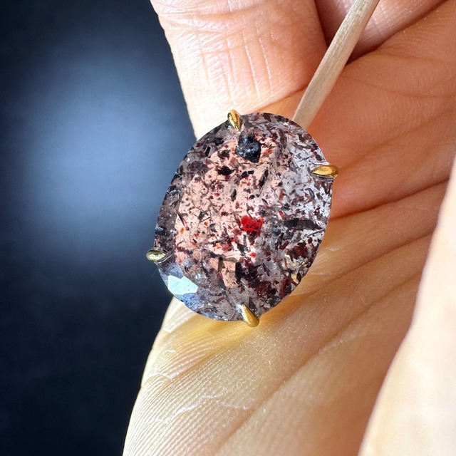 no.A19 レピドクロサイト ペンダントトップ兼ブレスチャーム