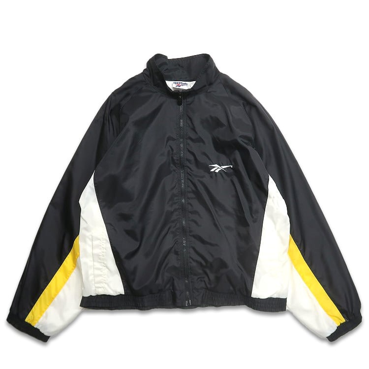 古着 リーボック Reebok ナイロンジャケット ジップアップジャケット