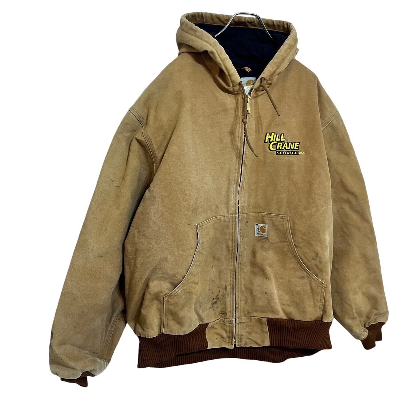 carhartt カーハート アクティブパーカー XL 刺繍ロゴ 企業ロゴ carhartt カーハート アクティブパーカー XL 刺繍ロゴ 企業ロゴ