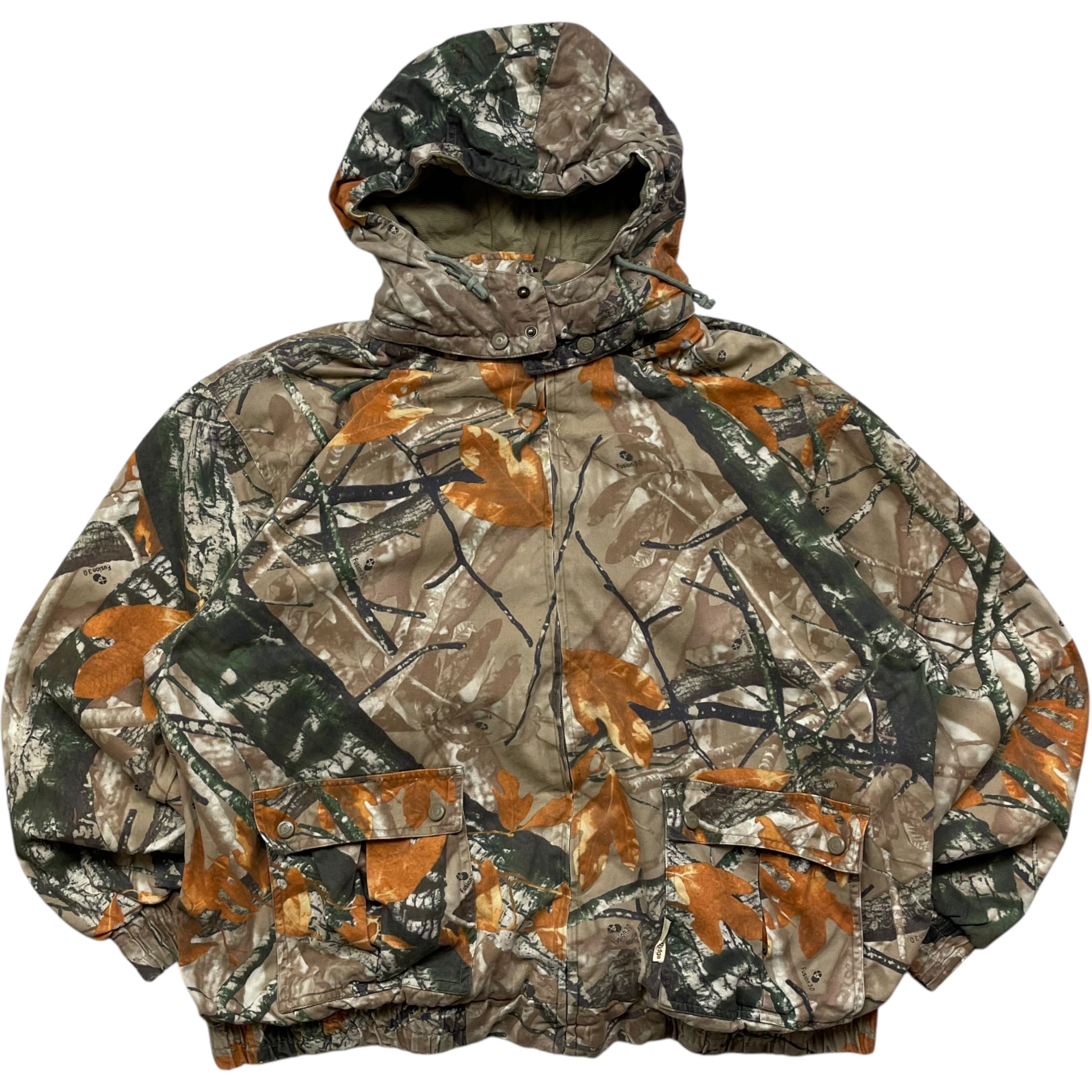 《2XL》OUTFITTERS RIDGE リアルツリージャケット フード着脱可 no.5147