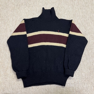 RALPH LAUREN TURTLENECK WOOL SWEATER 1990'S OLD