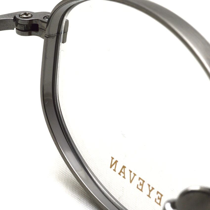 EYEVAN / THOMPSON / Pewter ピューター・アンティークシルバー メガネ