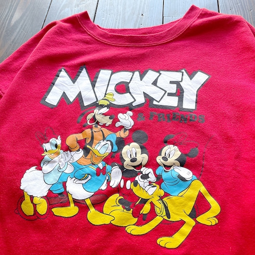 00s MICKEY FREND  Print Sweat  Size XXX-LARGE