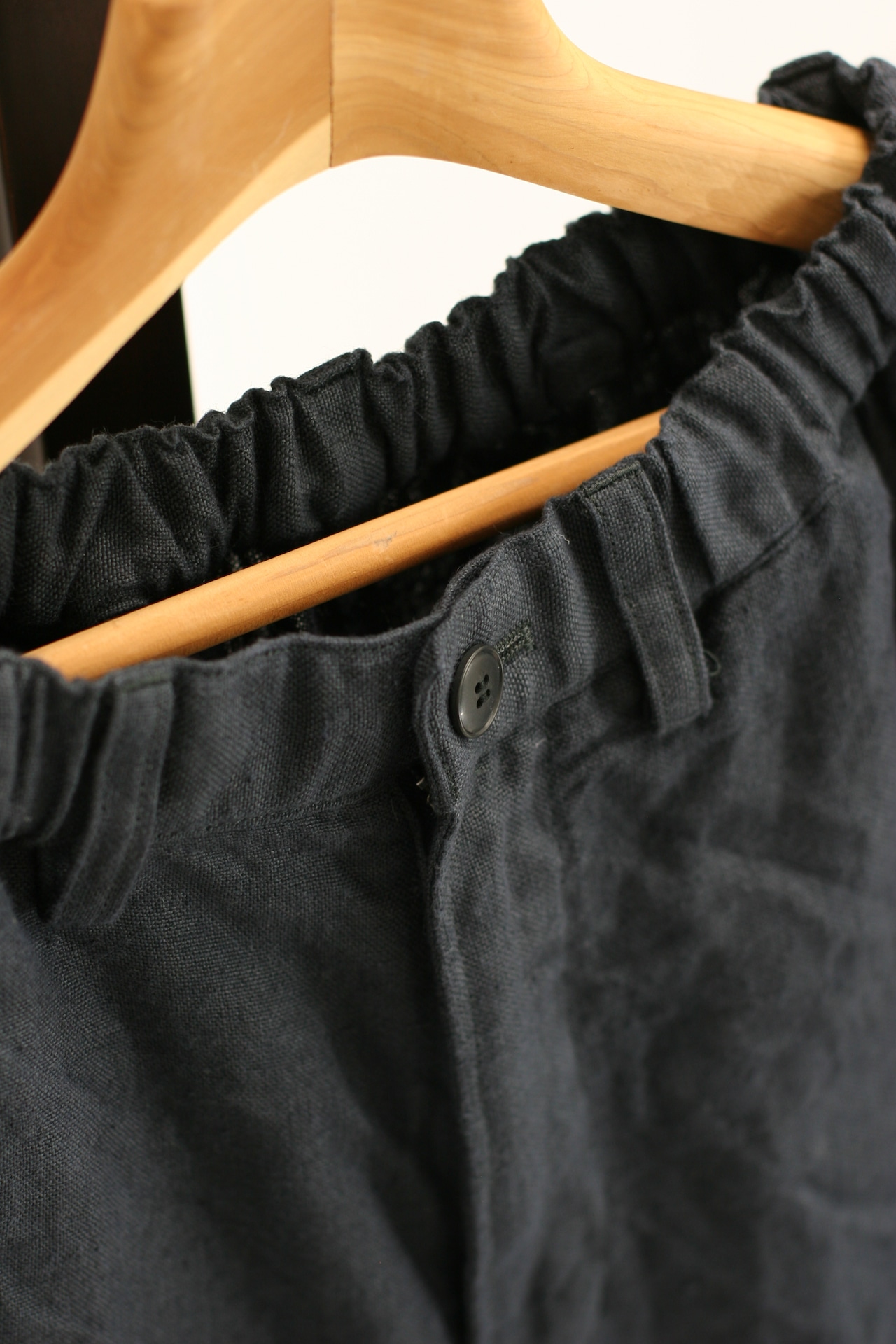 【Vlas Blomme】KL Canvas DARTS PANTS / Dark Navy(63507035)